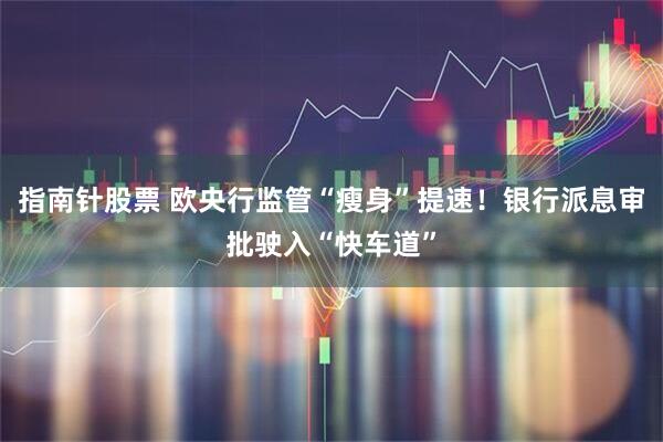 指南针股票 欧央行监管“瘦身”提速！银行派息审批驶入“快车道”